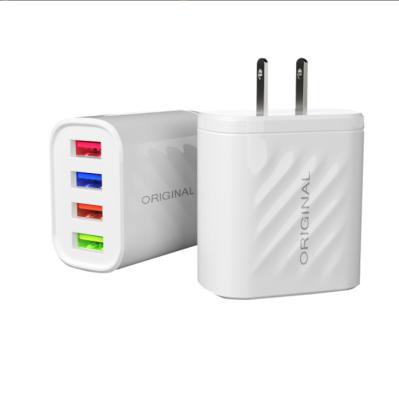 China 4USB Mobile Phone Charger 5v12v Multiport USB Wall Charger Fast Universal EU USA Adapter Mobile Phone Charger for iphone 13 wholesale for sale