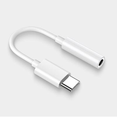 China For iPod Type-C to 3.5mm Earphone Cable USB-C Adapter to 3.5 Jack Male to AUX Audio Cable. female for Xiaomi Mi6 for Samsung S8 for sale