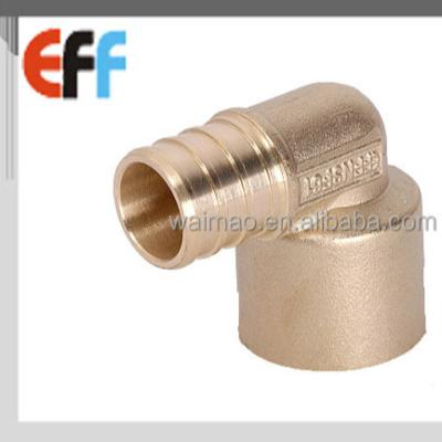 China Water And Air Trasportation Pex And Elbow Female Sweated Brass Pipe Fittings With CSA NSF Certificated for sale