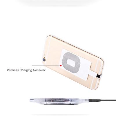 China Qi Wireless Charger Adapter For iPhone Professional Factory Directly Supply Qi Wireless Charger Adapter For iPhone Fast Charger Receiver for sale