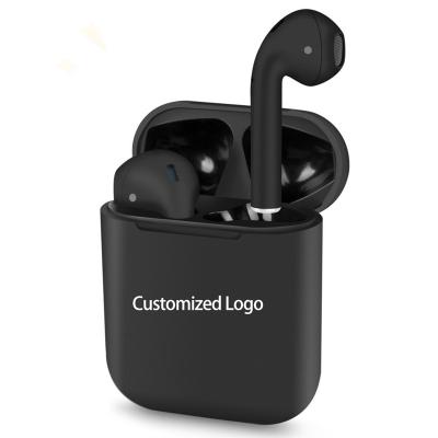 China Tooth Wholesale Price I12 TWS Earphone Mini Earbuds BT V5.0 Automatic Blue Touch Control Wireless Stereo Earphone for iPhone and Android for sale