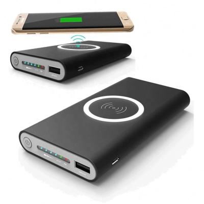 China Mobile Phone Shenzhen Factory Qi Wireless Power Bank For All Mobile Phone, Fast Charging Portable Charger for sale