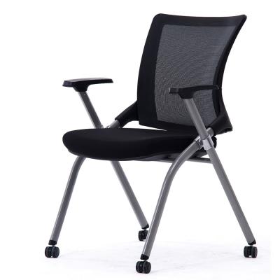 China (Size) KeHong Mesh Chair Office Conference Room Adjustable Foldable Meeting Chair Desk With Mesh for sale