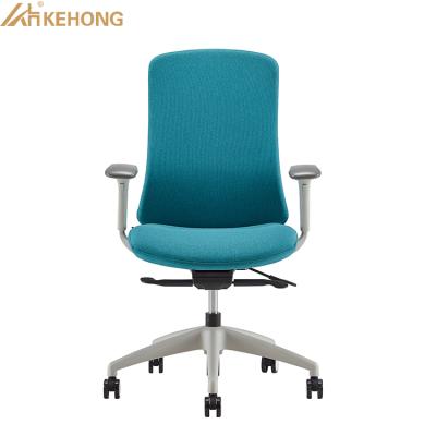 China (Size) Hot Selling Factory Price Office Chair And Ergonomic Cloth Boss Chair Middle Back Cloth Chair Adjustable Executive Office for sale