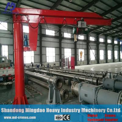 China Efficient Warehouse Arm Jib Crane with Electric Hoist  CE ISO Certificates Approved for sale