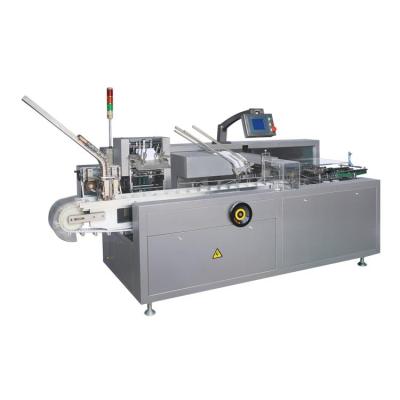 China Medium speed food biscuit cookie cartoning machine/carton packing machine for sale