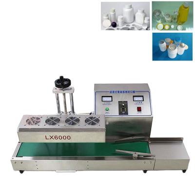 China Brand New Food SINOPES Automatic Inline Induction Sealer LX Series Aluminum Foil Sealing Machine With Low Price for sale