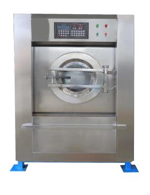 China Capacity 304 Stainless Steel Industrial 50kg / 100kg Automatic Laundry Washing Machine for sale