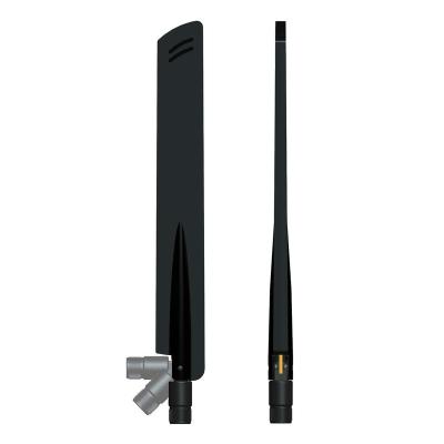 China 5G communication antenna external rubber rod can be bent 90 degree 700~6000MHz 4G LTE 3G GSM compatible omniradiation for sale