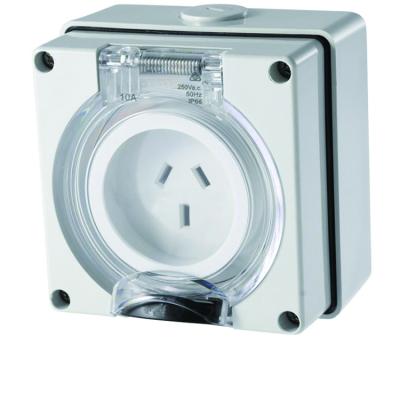 China Easy Installation YOU Australian Standard Flat Pin Socket Single Phase 3 for sale