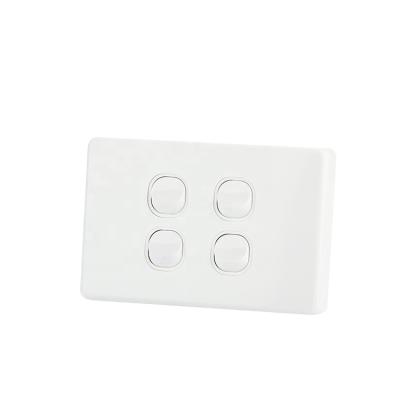 China Stylish Design YOU Newest Best Selling Products 4 Band Switch SAA Certificated Control Wall Switch for sale