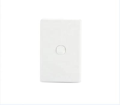 China Cool PC And You Copper Wall Outlet Vertical 1 Strip Wall Power Switch U1501V for sale