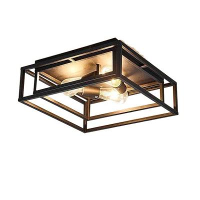 China Nordic Modern Simple Restaurant Style Industrial Chandelier Led Ceiling Lamp Master Bedroom Industrial American Style for sale