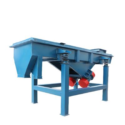 China Food Processing Linear Vibrating Screen Linear Vibrating Screen Impurity Removal Equipment / Automatic Carbon Steel & Stainless Steel for sale