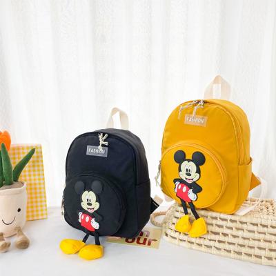 China Cute cartoon new arrival kids canvas backpack kids book backpack school bag for sale