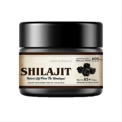 China For Skin Aging Care Private label  Hot selling Shilajit Resin Dietary Supplements Energy And Immune Support shilajit drop tall fulvic acid pure for sale