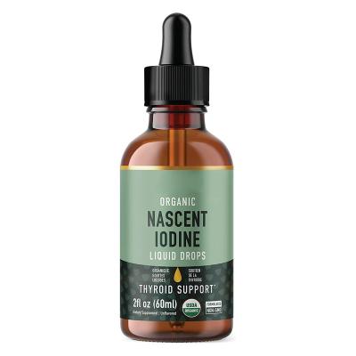 China Immune support Organic Nascent Iodine Liquid Drops for Metabolism Boosting Immune Support Thyroid Support for sale