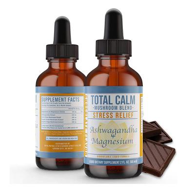 China Immune & Anti-Fatigue OEM  Drops Supplements:Total Calm Mushroom blend Stress relief for sale