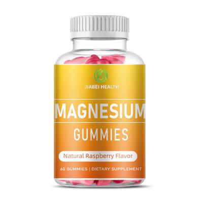 China Improved Bone Density Private Label Magnesium Glycinate Gummy Sleep Muscle & Heart Relaxation Magnesium Citrate Gummies for sale