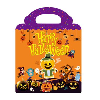 China 13 Styles 13 Styles Halloween Animals Plants Trace Colorful Reusable Sticker Books For Kids for sale