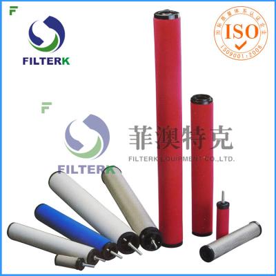 China K145 Series Air Compressor Filter Cartridge , Domnick Hunter Air Compressor Air Intake Filter  for sale