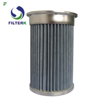 China Replacment 0112310 het Piab Geplooide Element van de Patroonfilter voor het Vacuümmateriaal van de Transportbandenpolyester PTFE Te koop