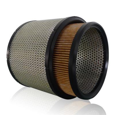 China AAF Noil Inlet / Outlet Large 20 Micron Filter Cartridge , Any Size Pleated Media Filter for sale