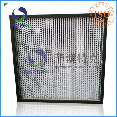 China Class Aluminum Foil Gas Turbine Filters Box Type F9 Efficiency Foe Shot Blast for sale