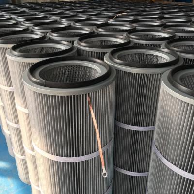 China Industrial Resistant Oil Washable Air Filter Cartridge , Easy To Install for sale