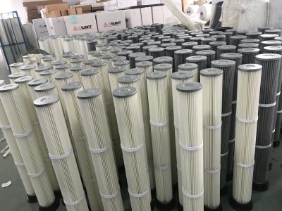 China Industrieel Polyester Geplooid van het de Impulsstof van de Stofpatroon OEM van de de Filterzak Ontwerp Te koop