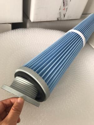 China PTFE Polyester Pleated Air Filter Cartridge For Industrial Dust Collection System for sale