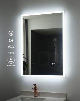 China Wholesale Magnifying Mirror Anti Fog Light Bathroom Vanity LED Backlit Bath Mirror With LED for sale