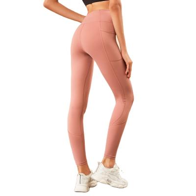 China High Elastic Breathable High Waist Hip-lifting European and American Tight Yoga Pants for sale