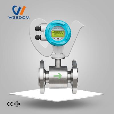 China Brass Electromagnetic Price Water Oil Diesel Mass Flow Meter for sale