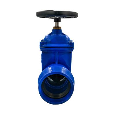 China Soft water 100mm plug f5 connection joint flange gate valve price for sale