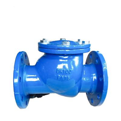 China Water Filling Ductile Check Valve A105 Lift Cast Iron Flange Swing No Return Valve Check Valve for sale