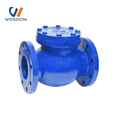 China Water Carbon Steel Stainless Steel SWING CHECK VALVE 1 Inch Swing Check Valves Non Return Swing Check Valve for sale