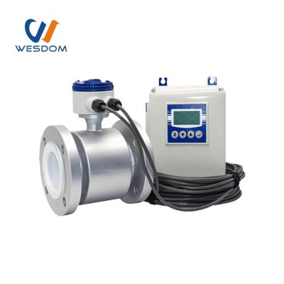 China Brass Batch Management Digital Flow Meter For Molasses Slurry Flow Meter for sale