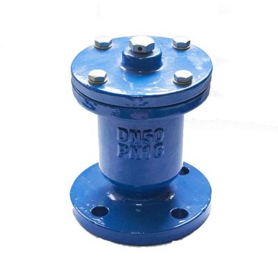 China General One Air Vent Valve Ductile Iron Flanged Auto Port P41x-10 P41x-10 Auto Air Vent Valve Floating Ball DN80 ABS, 304 Air Valves And Vents for sale