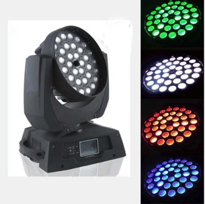 China PRO DMX LED Light Hotel 36*10W Moving Head Wash RGBW With Zoom For Stage Lighting, DJ Lighting for sale