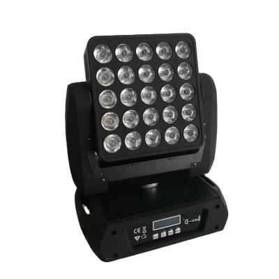 China Hotel 25X12W Infinite LED Matrix, 5X5 Beam Moving Head, Flexible LED Matrix Beam DOT Matrix for sale