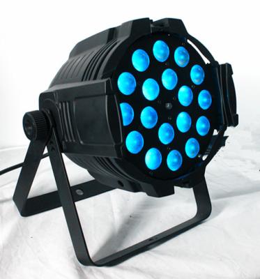 China Club Disco Party Studio Concept CE Approved UV Par Light 18pc 18w RGBWA 6in1 LED Zoom LED DJ Lighting for sale