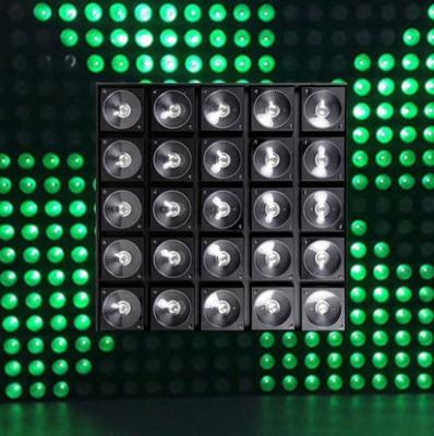 China Sports Stadiums LED Stage Light 5*5 30W RGB COB Pixel LED Matrix Blinder Light for sale