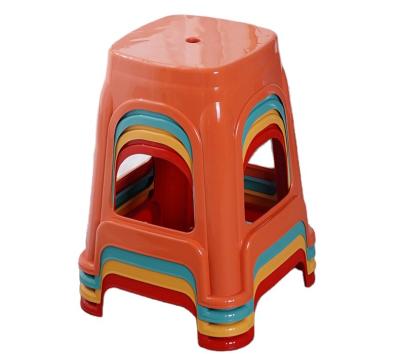 China Foldable Warm Large Outdoor Red Plastic Stool for sale