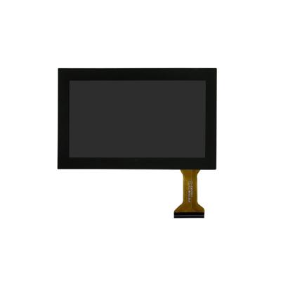 China 7' 1024 X 600 Windows LCD panel de control táctil con ILITEK USB y panel LCD BOE en venta