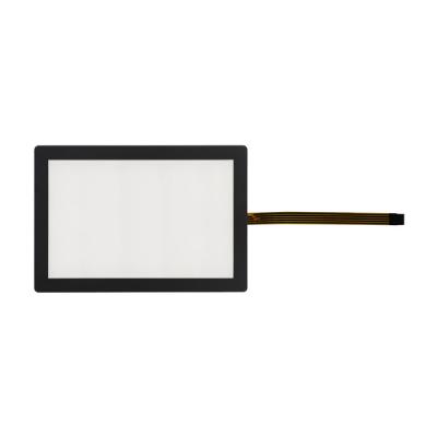 China 10ms Response Time 10.1'' 5 Wire Resistive Touch Panel With Black Bezel Surface Hardness 3H for sale