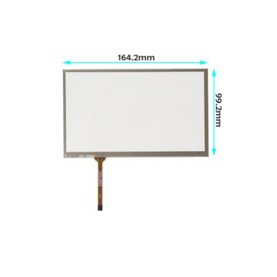 China 7 Inch Resistive Touch Panel With ITO Film Over ITO Glass Layers For 1024 X 600 800 X 480 LCD Panel for sale