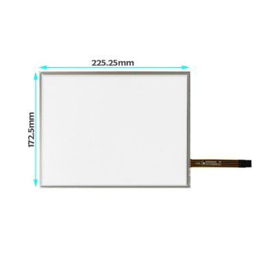 China 10.4 Inch 4 Wire Resistive Touch Screen Display With ITO Film On ITO Glass Layers For EMI Imunity for sale