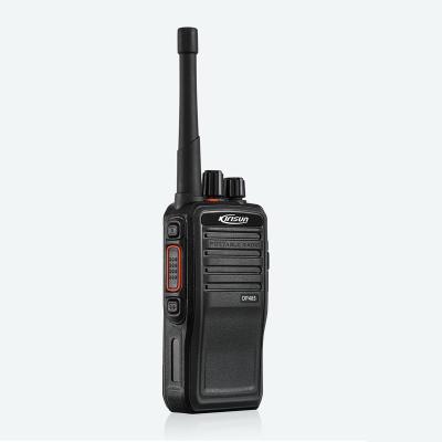 China Long Range DMR 2000 mAh Digital UHF Walkie Talkie 10 W Radio Kirisun DP485 for sale