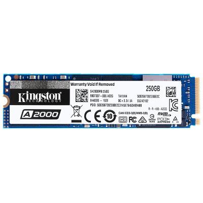 China Original Solid State SSD 250GB 500GB 1TB Solid State Drive SFF Kingston A2000 NVMe PCIe M.2 2280 Internal Drive for PC Notebook for sale